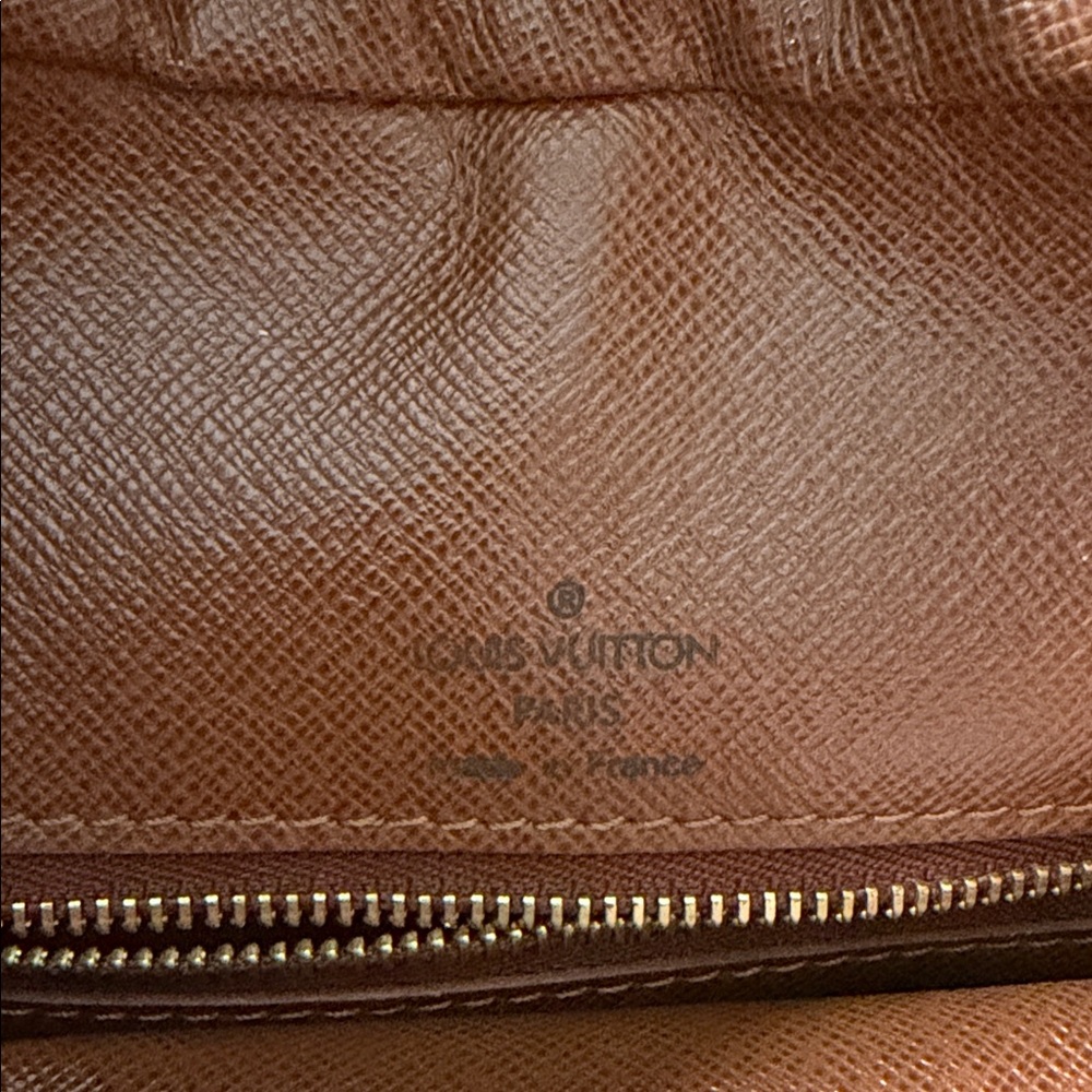 Louis Vuitton Monogram Boulogne Shoulder Bag - Brown/Gold Trim - Picture 11 of 14